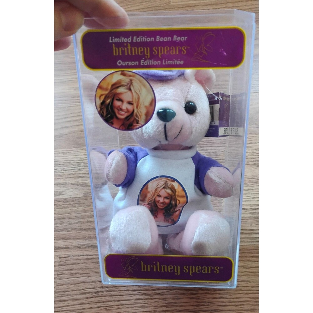 Britney Spears Limited Edition Bean Bear #7 (#6153 Out of 35,000) Britney Brands